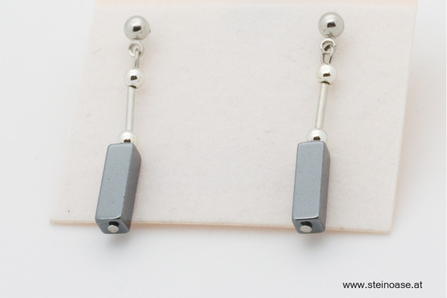 Ohrschmuck Hämatit  